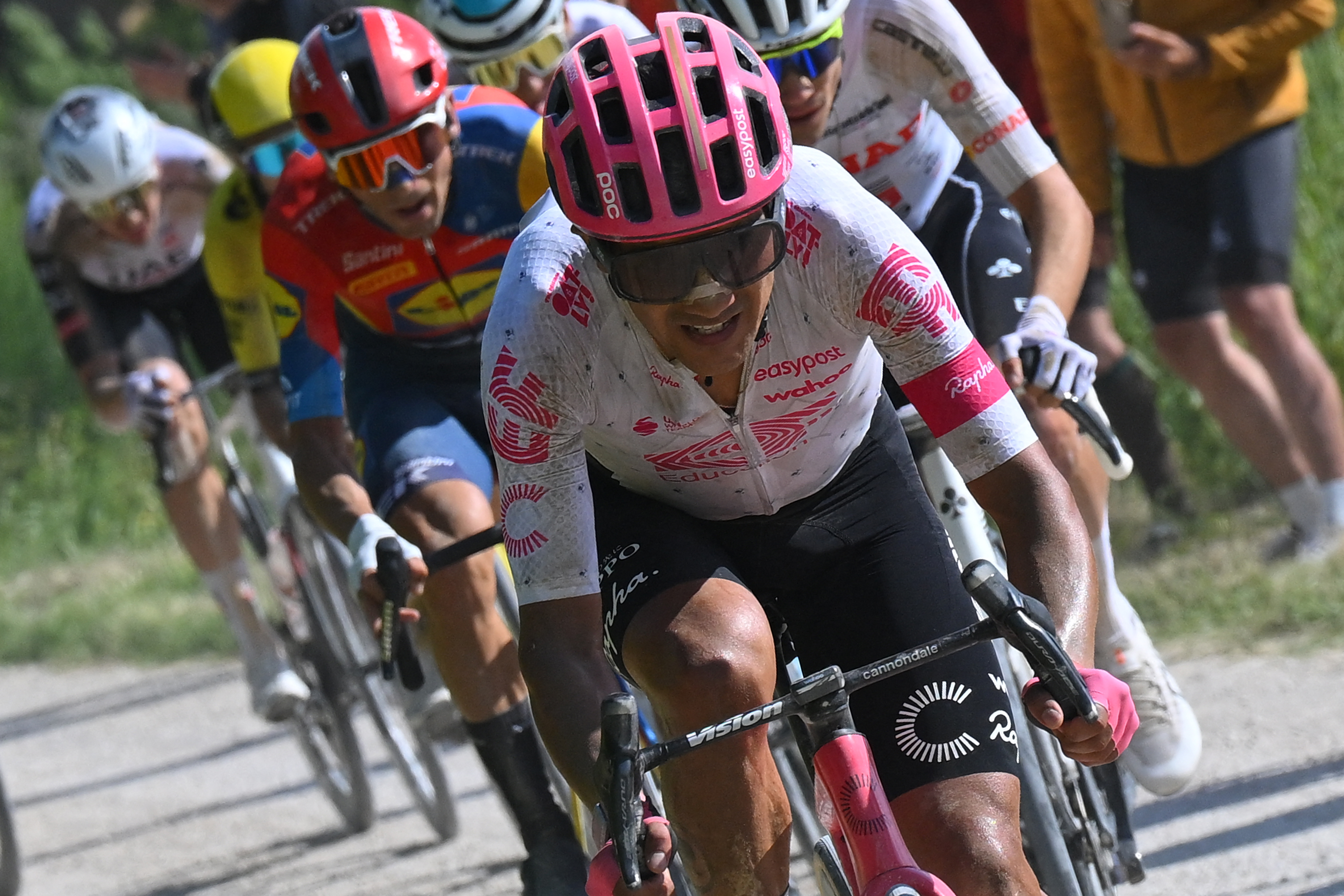 Richard Carapaz, ganador de la etapa 11 del Giro de Italia: Egan Bernal, quinto