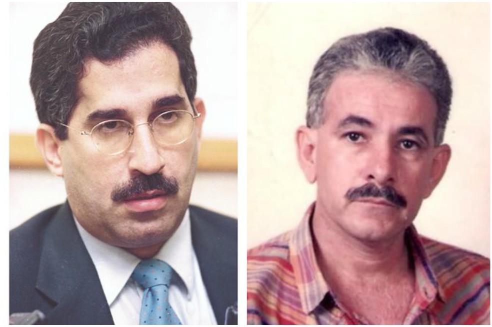 Salvador Arana (izquierda) fue procesado por la desaparición y asesinado de Eudaldo Díaz (derecha) el 10 de abril de 2003.