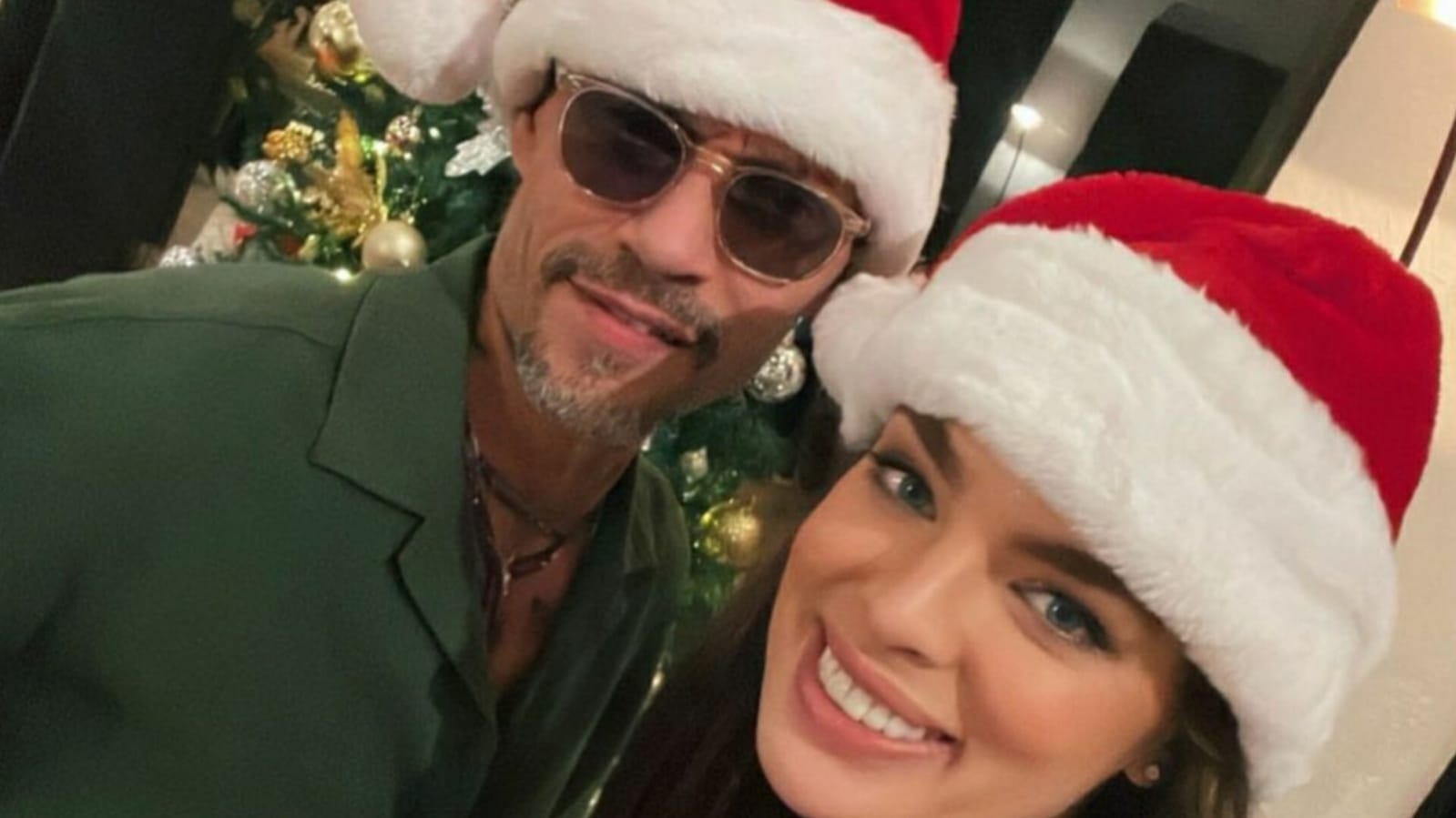 Marc Anthony y Nadia Ferreira