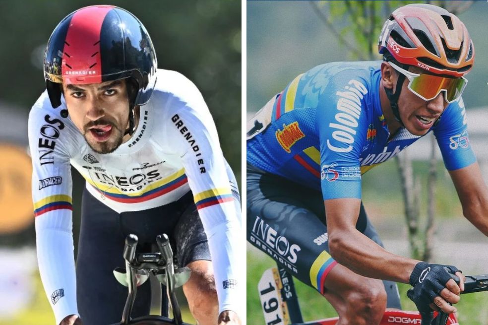 Ciclismo de ruta: Egan Bernal y Dani Martínez representarán a Colombia en París 2024