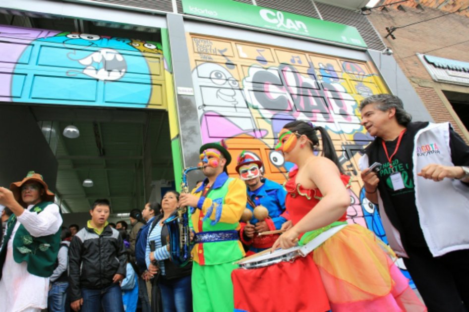 Distrito inaugura el decimosexto Centro de Arte en Bogotá