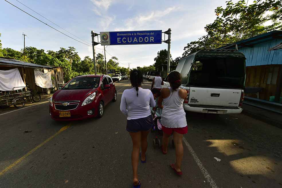 Proceso de paz: frágil dique para contener refugiados en Ecuador