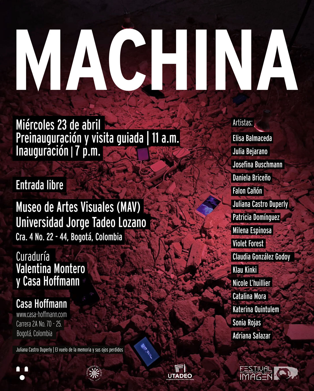 MACHINA: una mirada desde lo sensorial y lo material. / Cortesía: ARTBO 2025