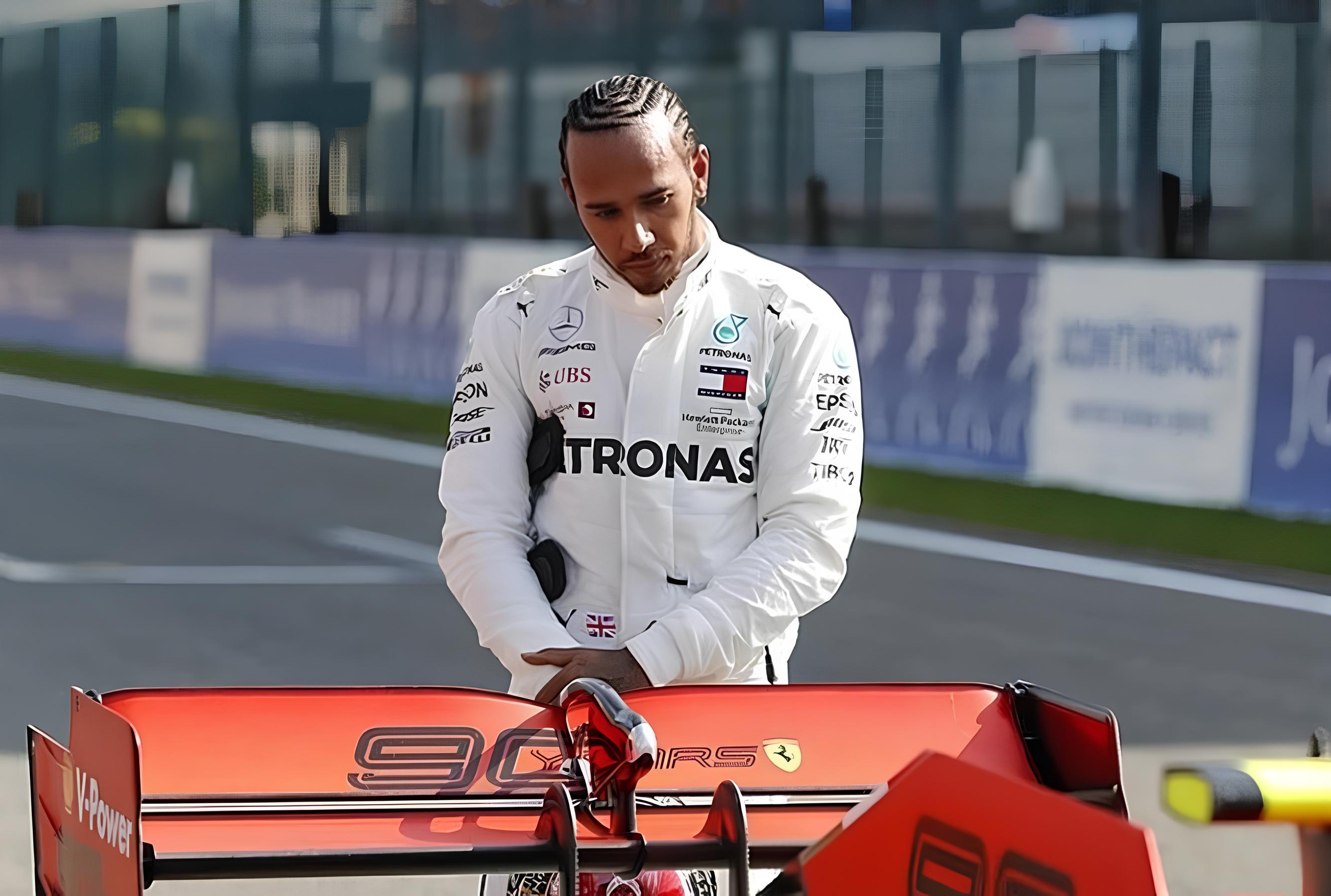 “Voy a cumplir otro sueño de niño: conducir un Ferrari rojo”, Lewis Hamilton