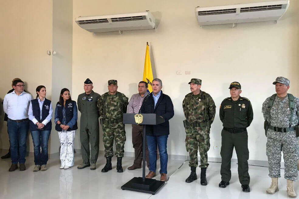 Presidente Duque viaja a Popayán para atender situación del norte del Cauca