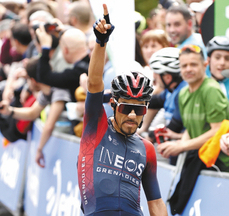 Daniel Felipe Martínez aparece en la casilla 13 del Ranking UCI.