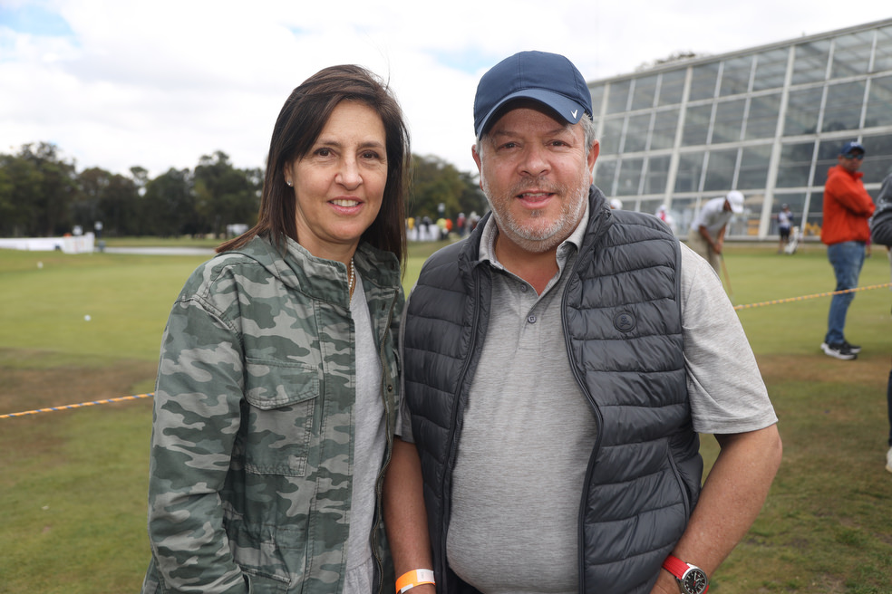 Juanita Martínez y Alejandro Faccini