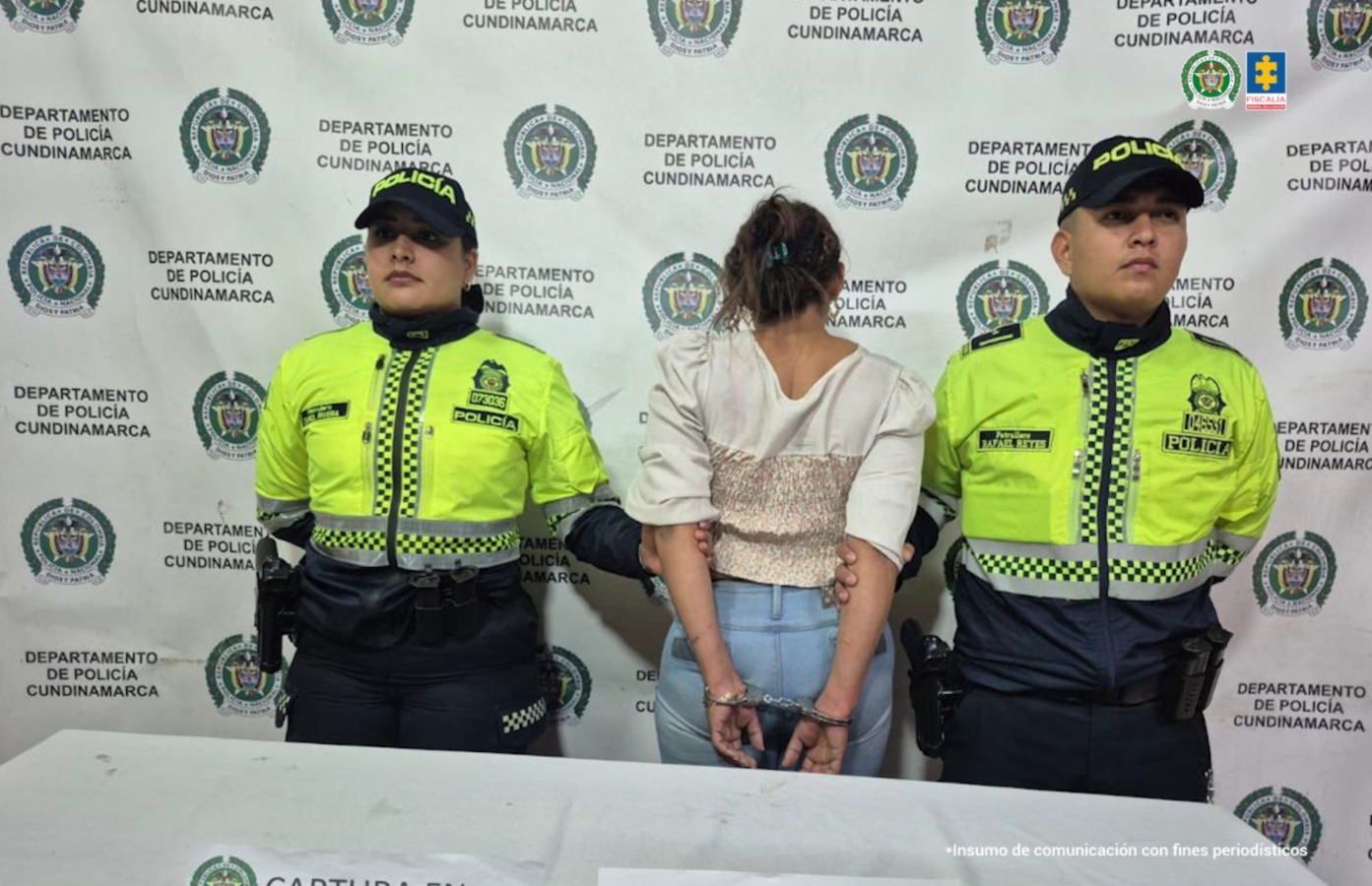 A la cárcel mujer sospechosa del asesinato de su pareja en Cundinamarca