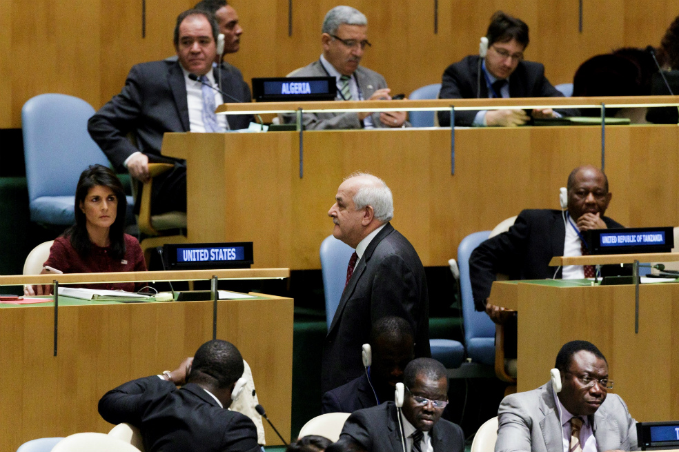Asamblea General de la ONU exige a EE.UU. dar marcha atrás en decisión sobre Jerusalén