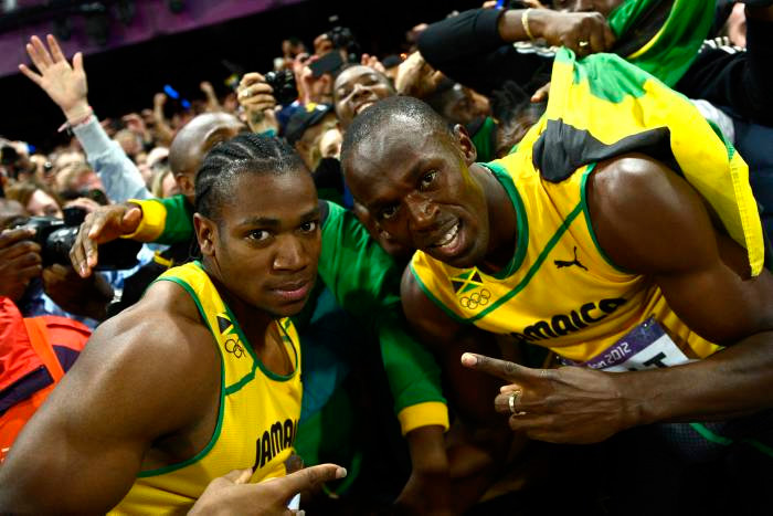 Bolt y Blake ahorraron energías de cara a la final de 200 metros