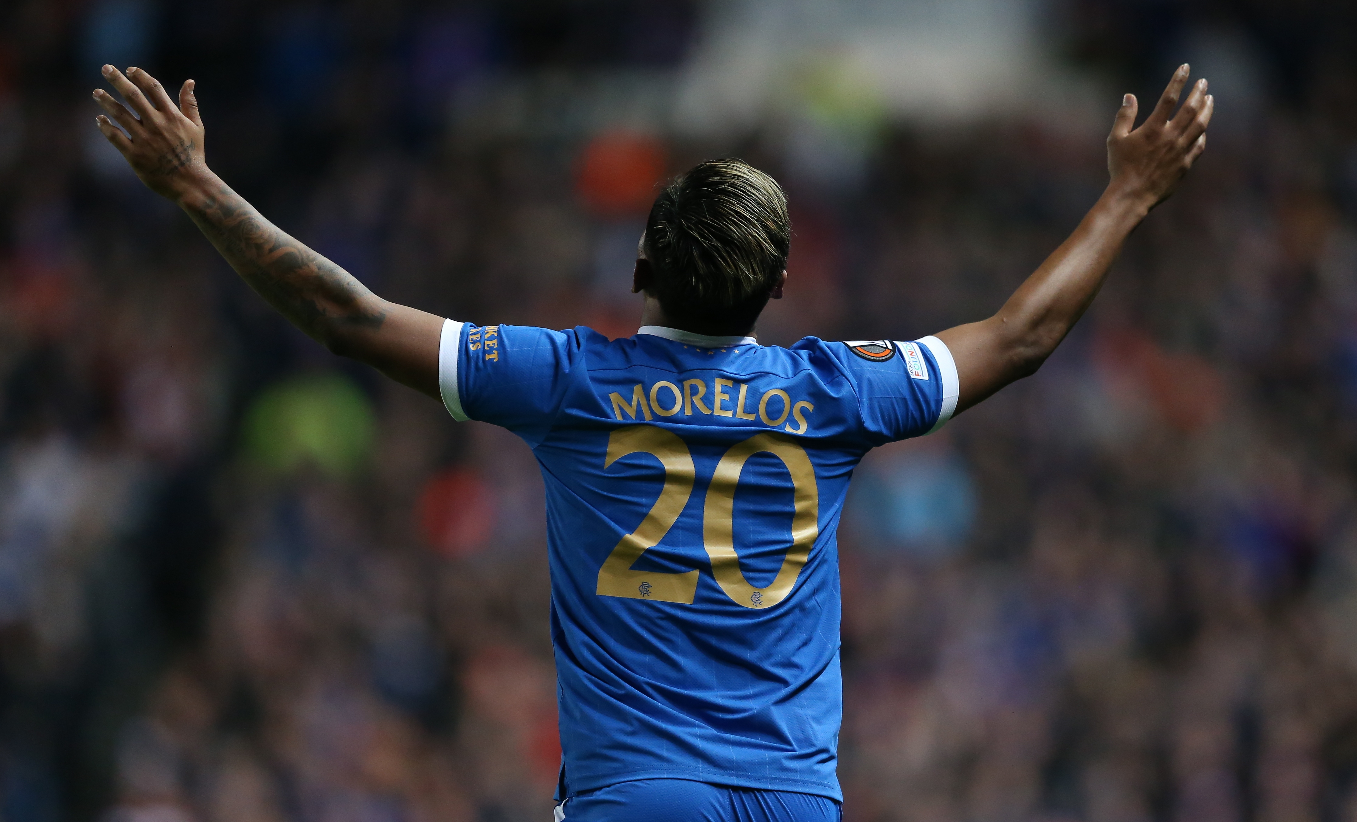 Con Alfredo Morelos, el Rangers se metió a los cuartos de final de Europa League