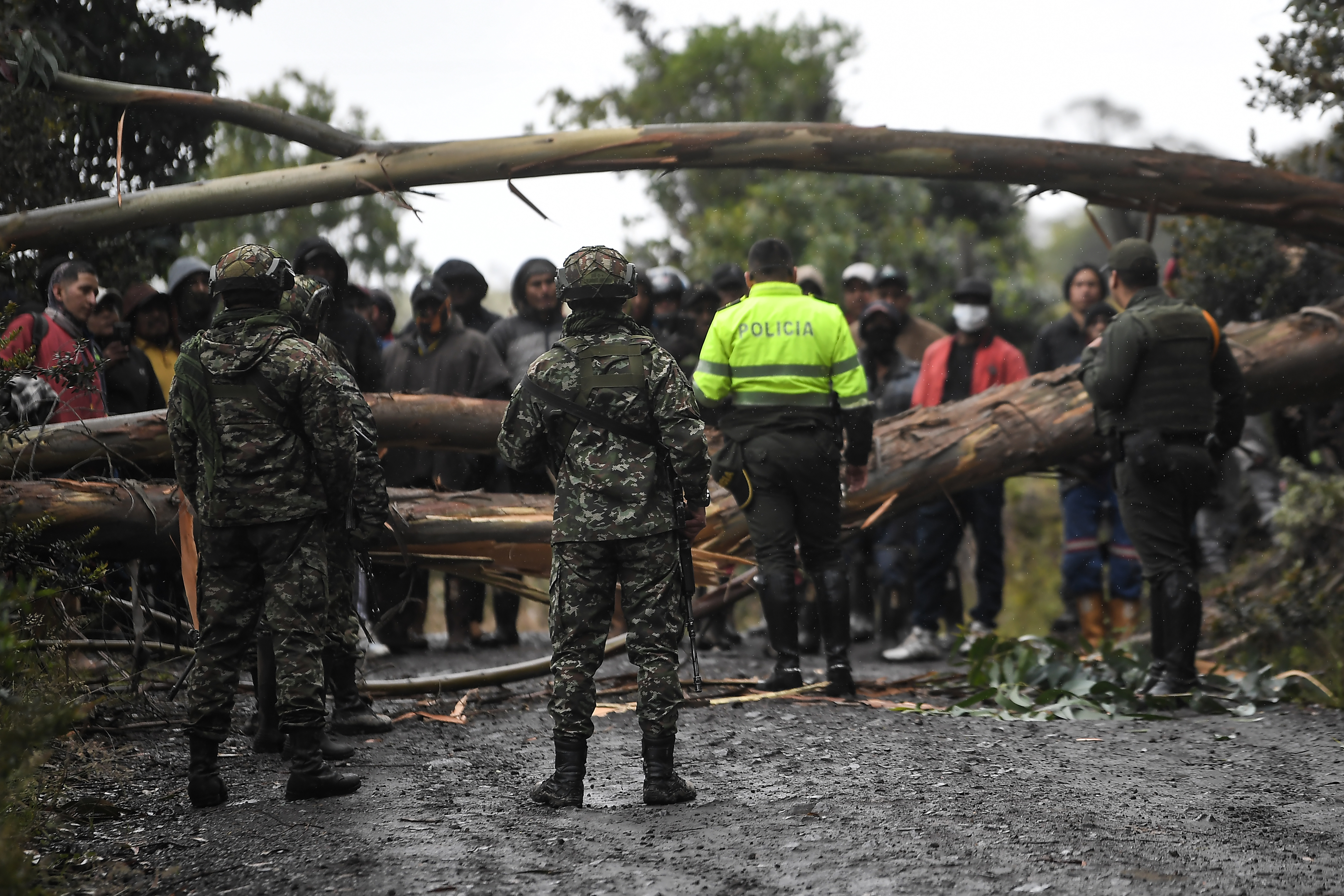 Operativo contra la minería ilegal de carbón en el Páramo de Rabanal