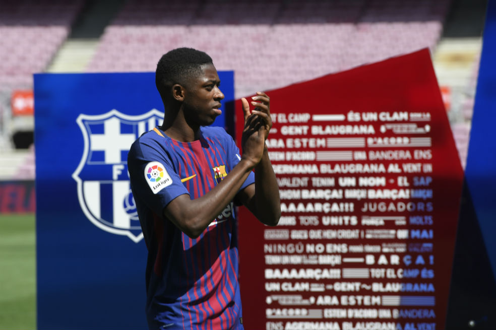 Se filtró el astronómico salario del contrato de Dembelé, la nueva estrella del Barcelona