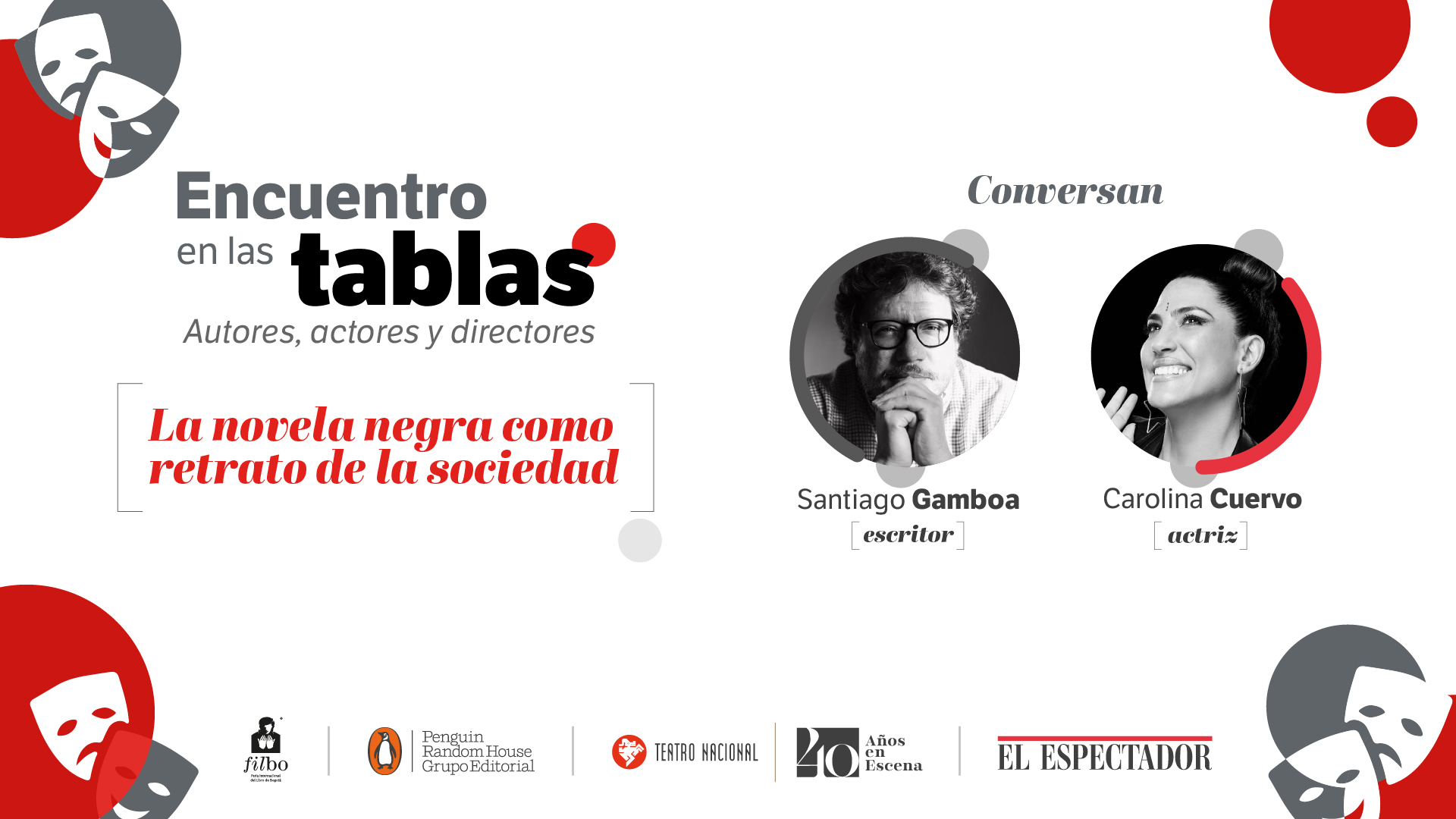 Santiago Gamboa y Carolina Cuervo: la novela negra como retrato de la sociedad