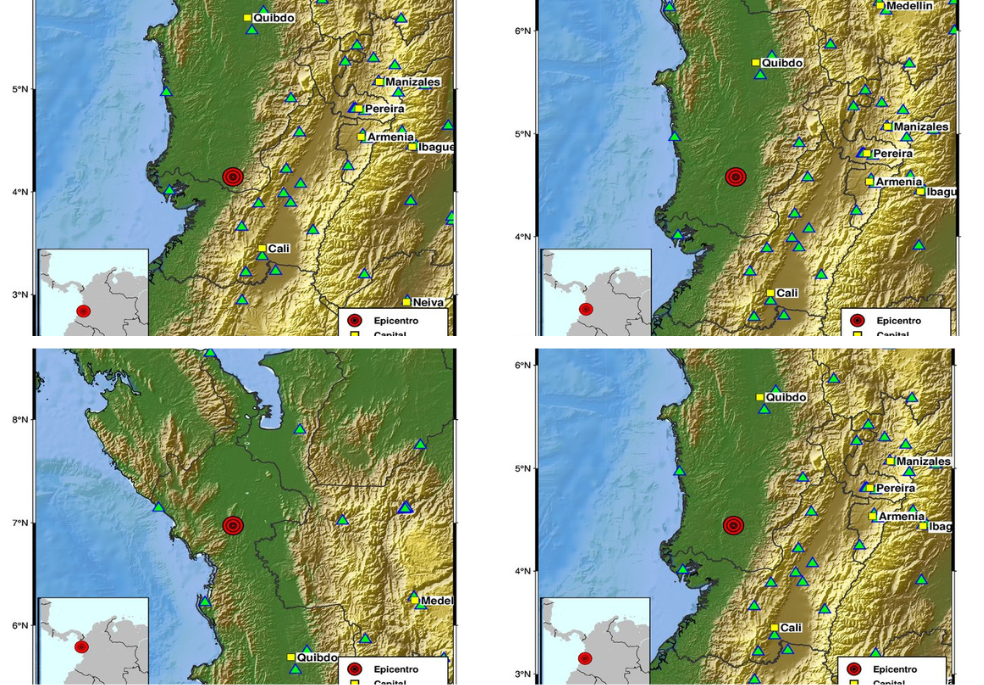Chocó tuvo cinco nuevos sismos de baja magnitud en la madrugada de este martes