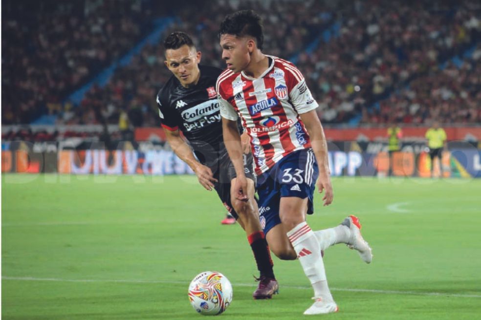 Liga BetPlay: Santa Fe y Junior empataron a un gol en Barranquilla