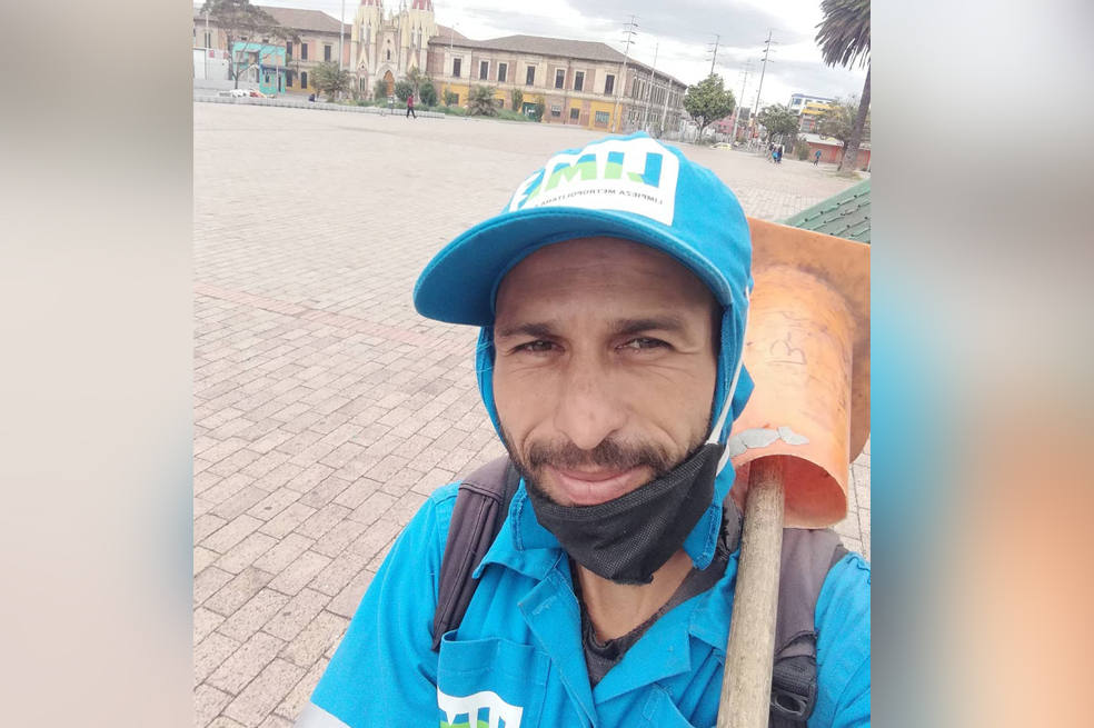 Jose: el barrendero ‘influencer’ de Bogotá
