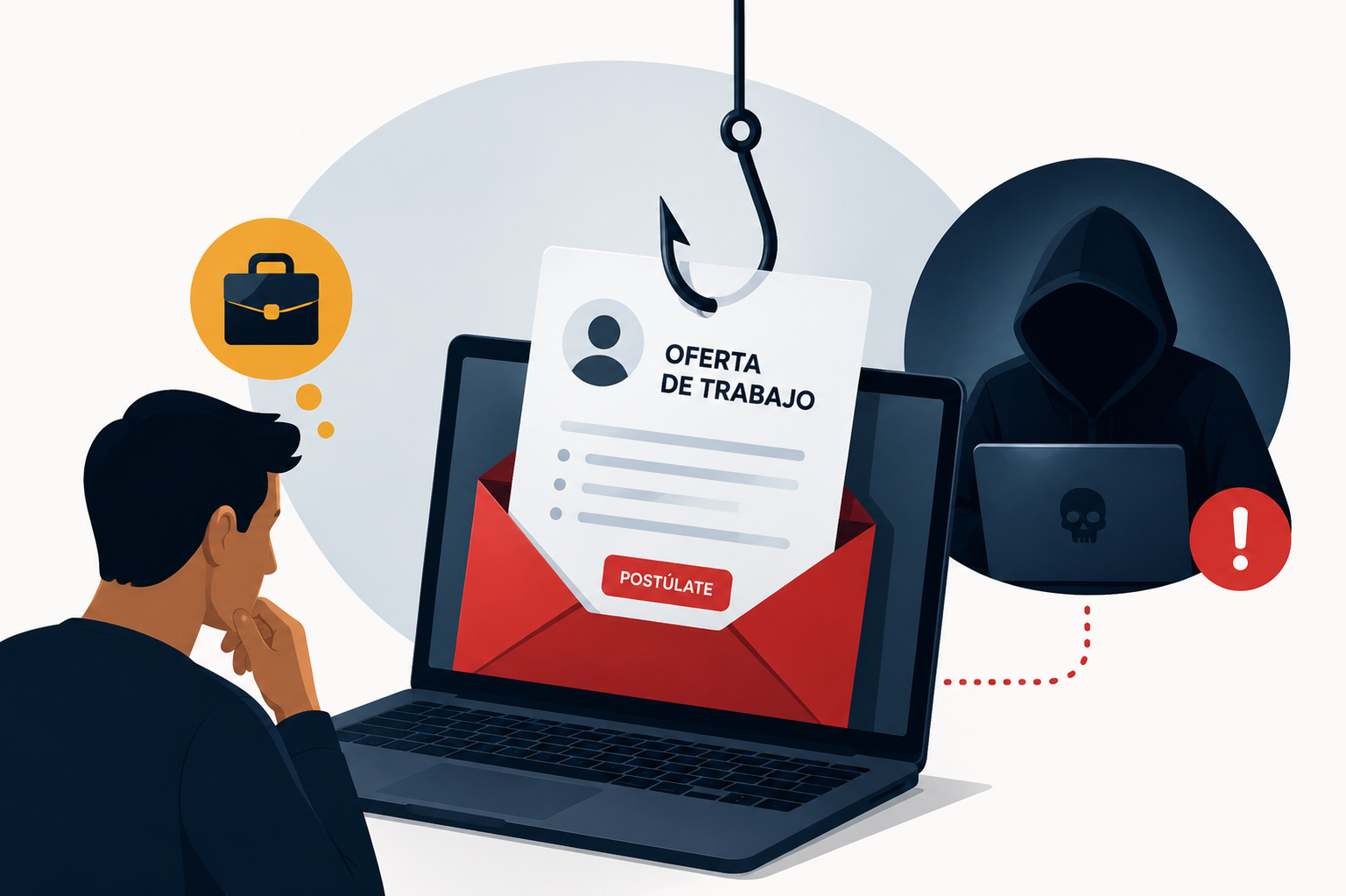 Aumenta la preocupación por las falsas ofertas de trabajo