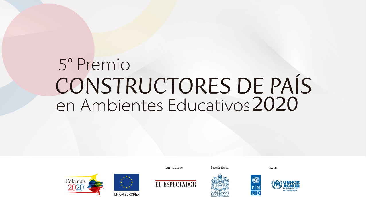 Los educadores para la paz reconocidos por Colombia2020