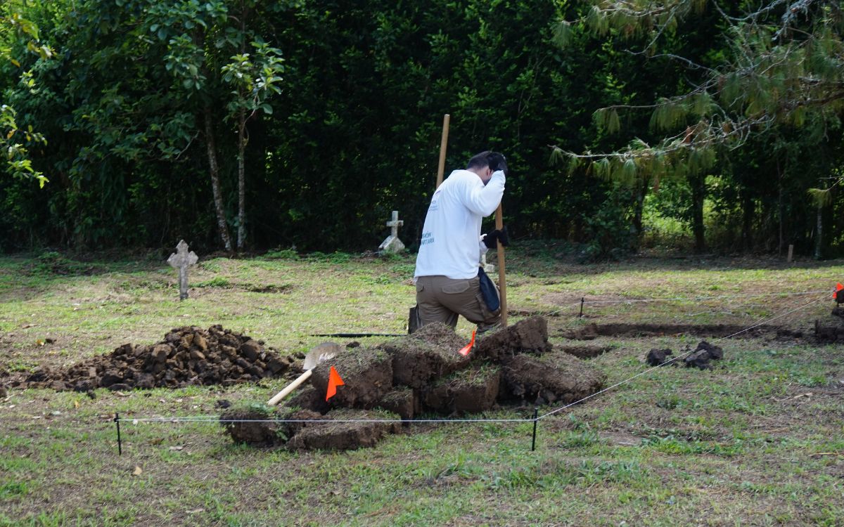 Quindío recupera los primeros cuerpos de personas desaparecidas en la guerra