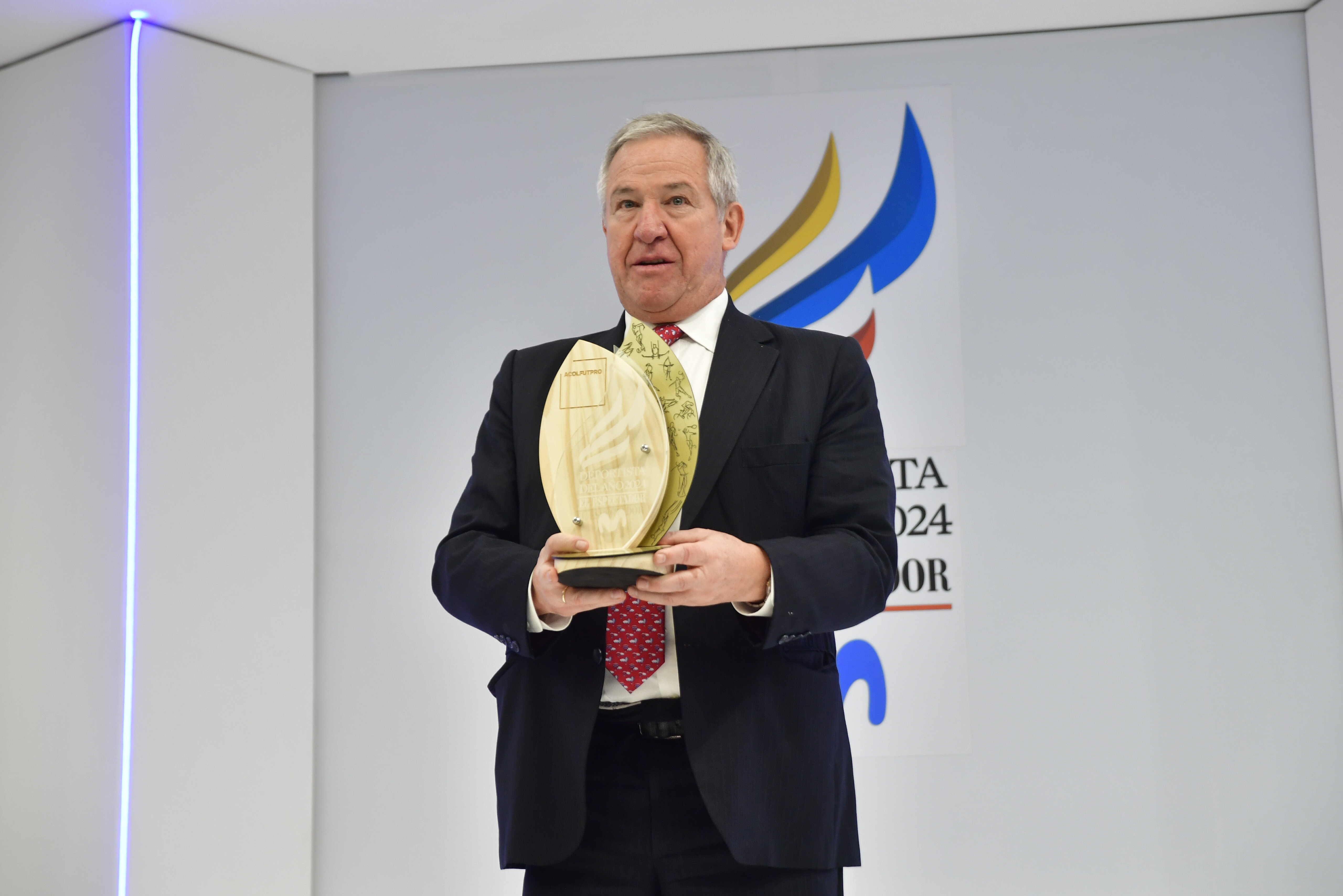 Director de Asocolfutpro en la Ceremonia del Deportista del Año 2024