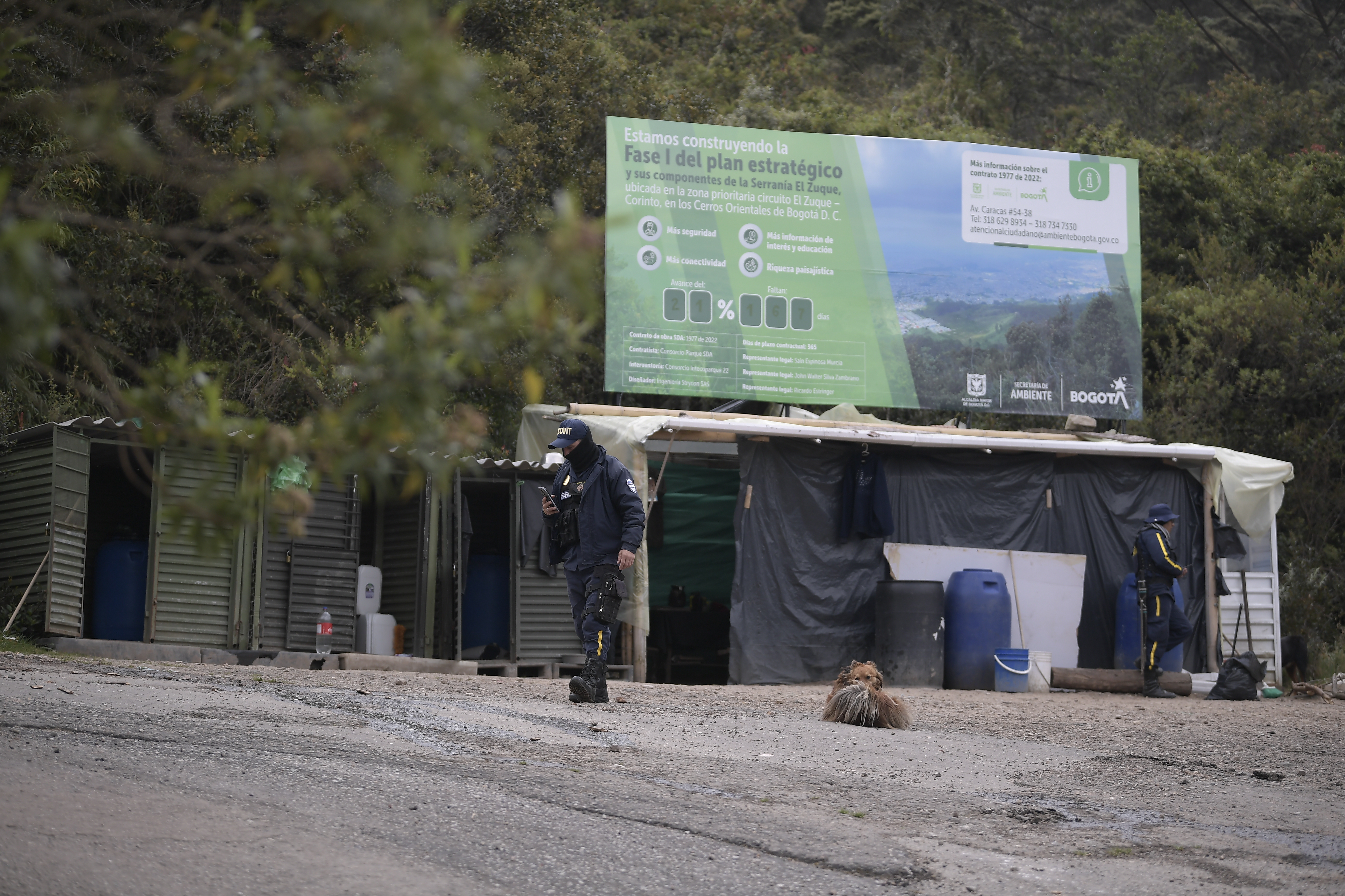 El Ministerio de Ambiente suspendió las obras en la Serranía El Zuque, en Bogotá