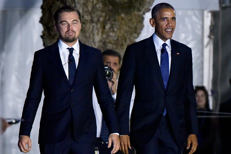 La conversación entre Obama y DiCaprio sobre el cambio climático