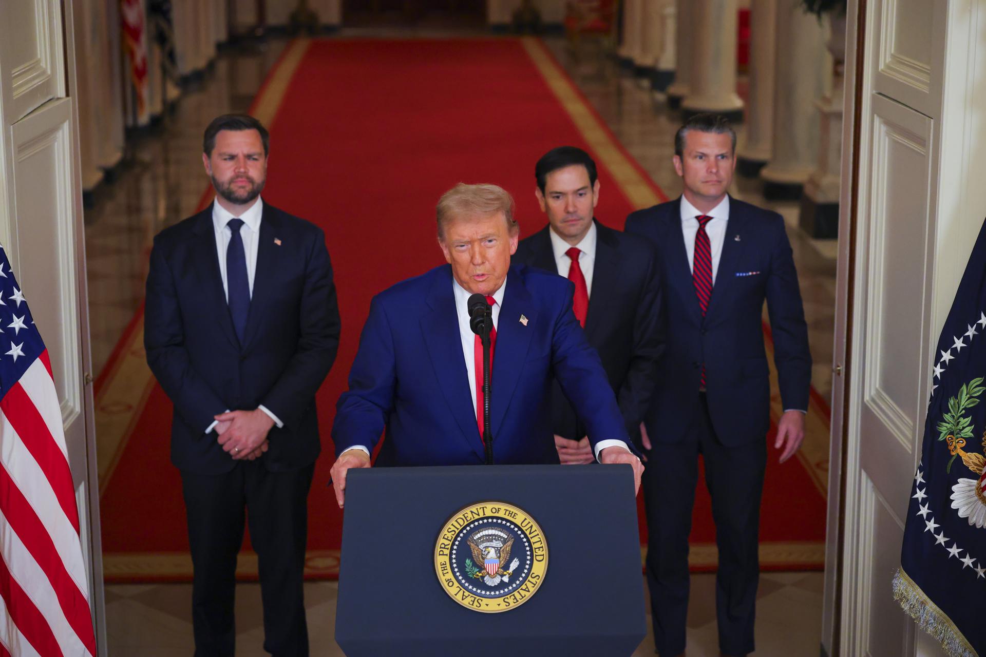En vivo: Trump amenaza con más ataques si Irán no acepta la paz “rápidamente”