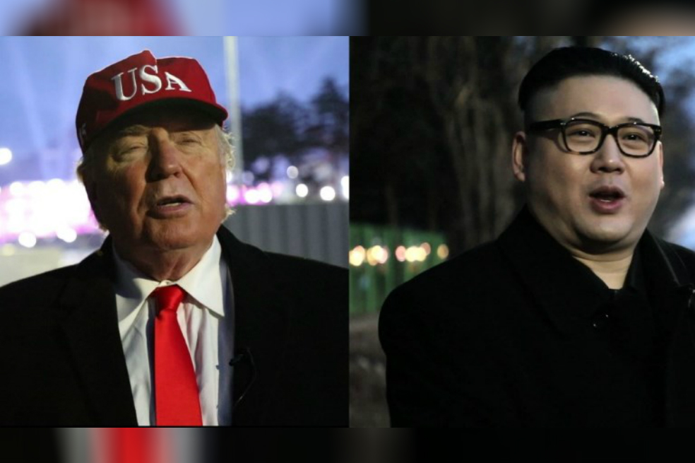 Expulsaron a "Donald Trump" y "Kim Jong Un" de los Juegos Pyeongchang