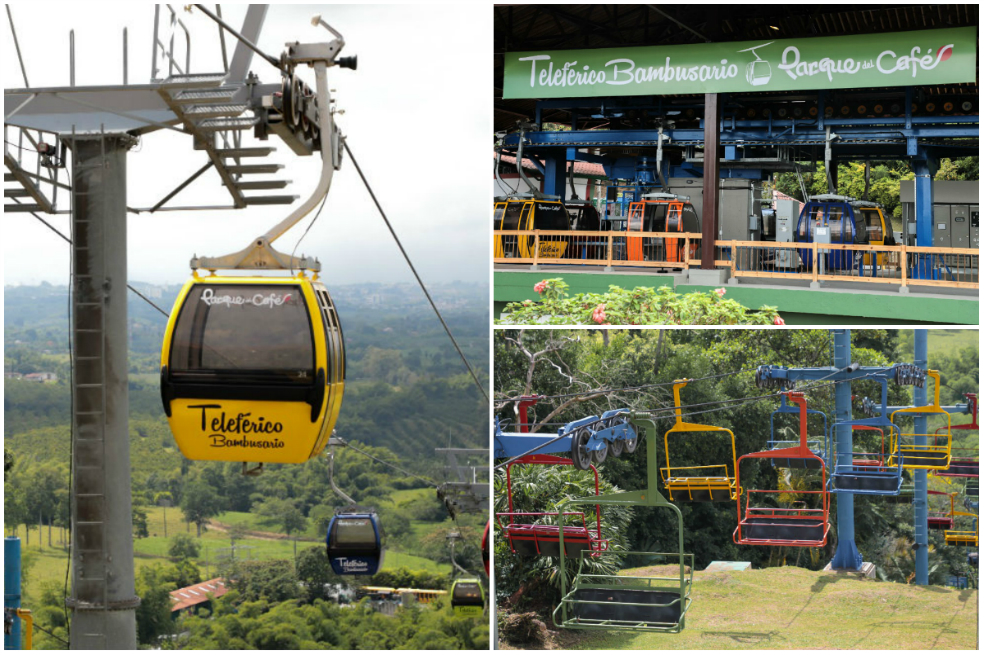 Teleférico Bambusario, la nueva atracción del Parque del Café