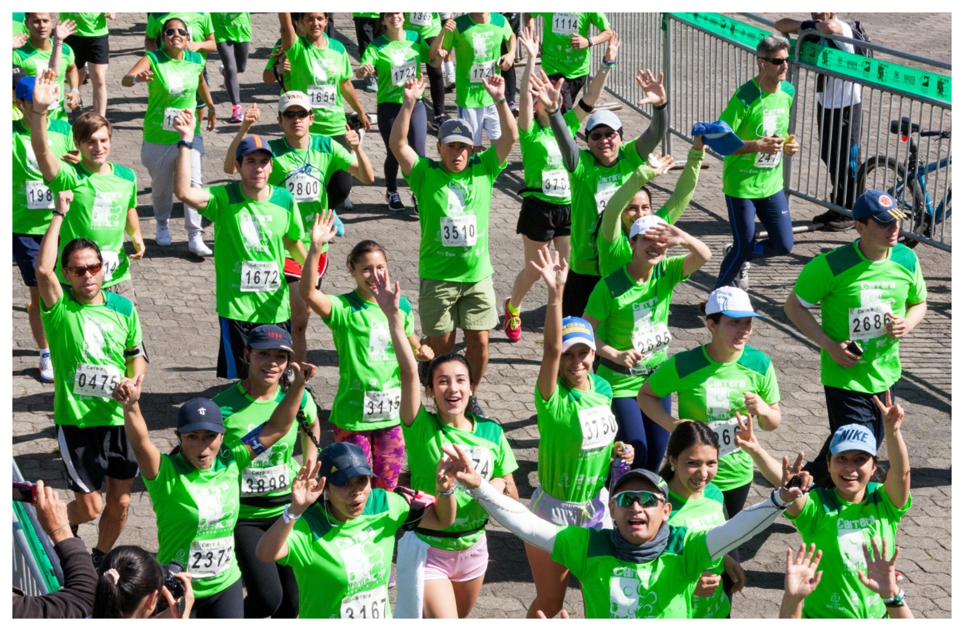 Éxito en la Carrera Verde en Bogotá y la Allianz 15 K en Cali