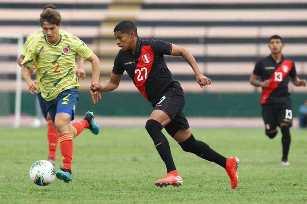 Selección de Colombia sub-23 perdió ante Perú