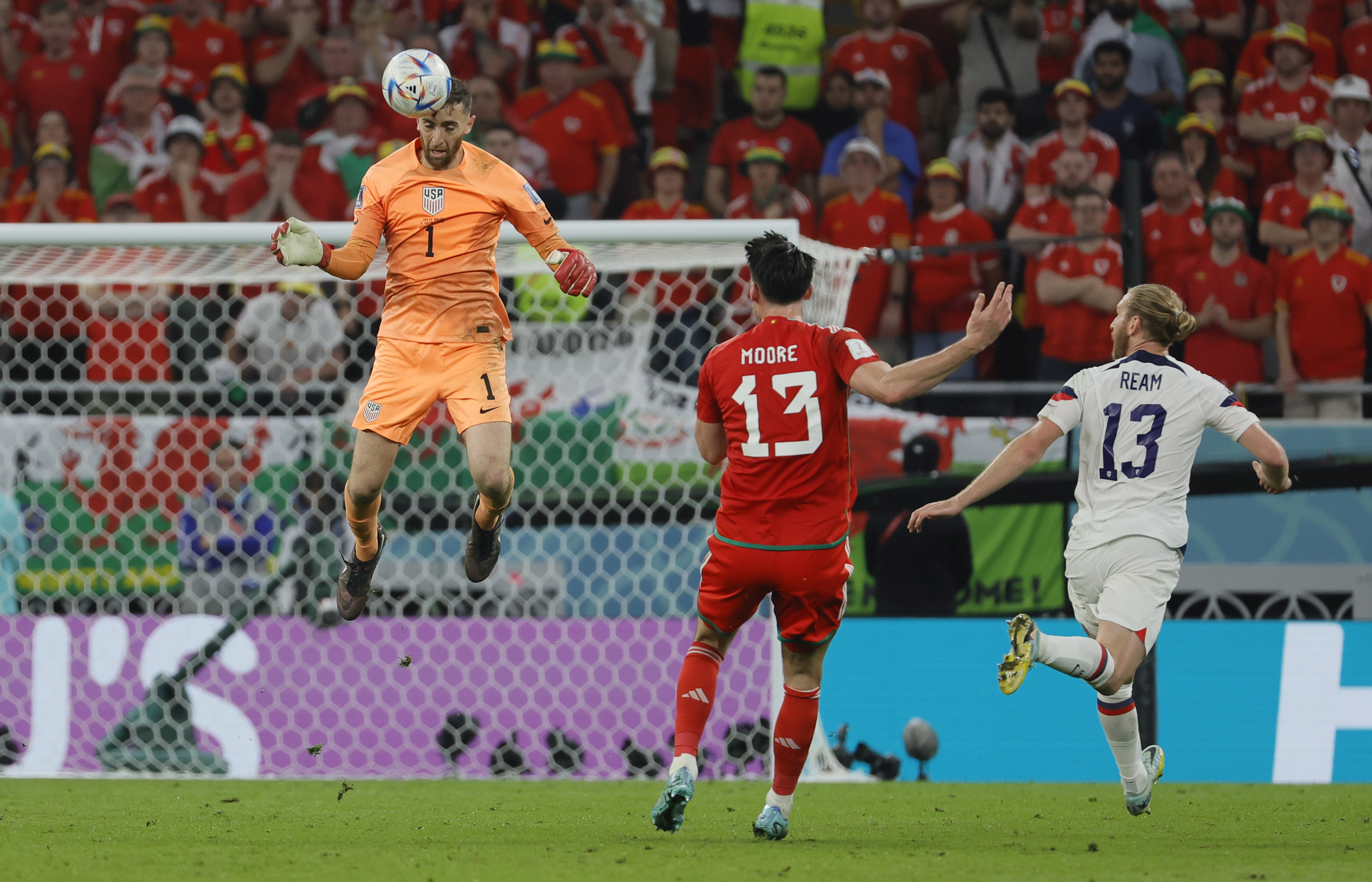 Video: reviva los goles con los que Estados Unidos y Gales empataron a un gol
