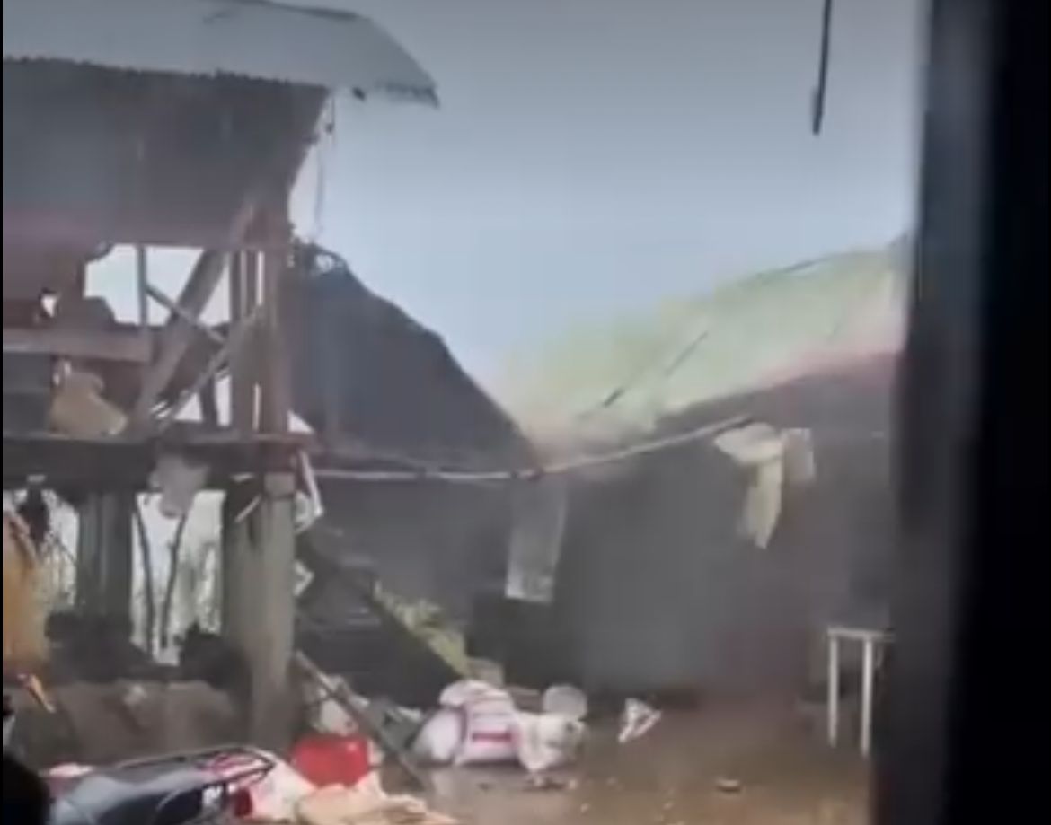 Vendaval en Ituango dejó más de 50 familias afectadas y daños en viviendas