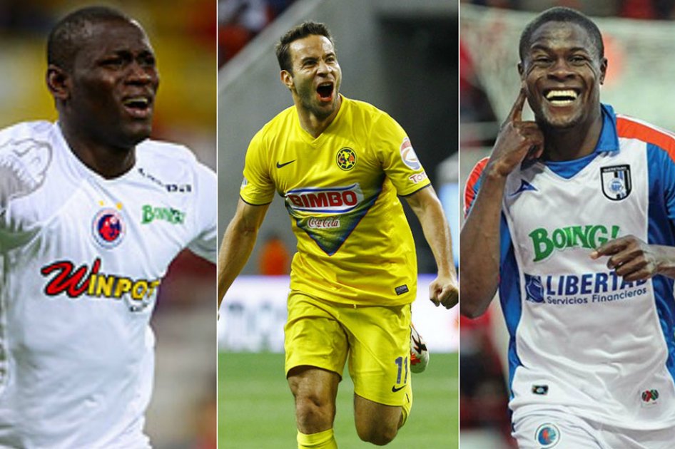 Delanteros colombianos sobresalieron en la jornada del fútbol mexicano