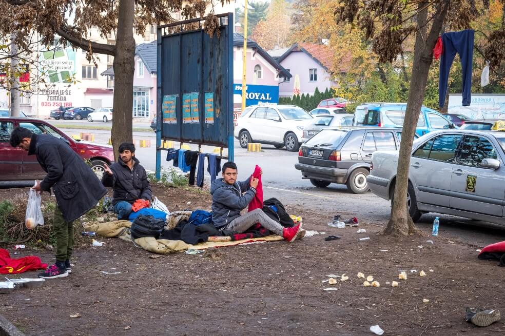 Bosnia, un callejón sin salida para los refugiados en ruta a Europa central