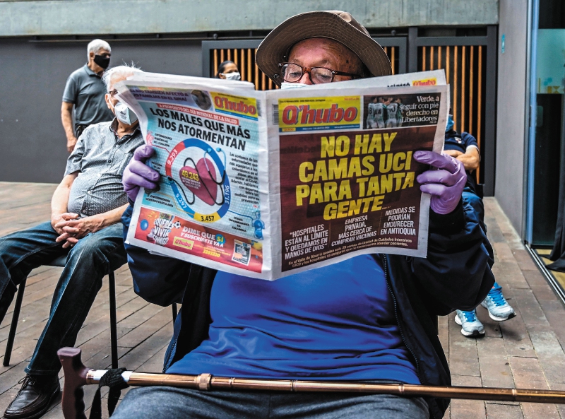 El panorama de la saturación hospitalaria en Medellín