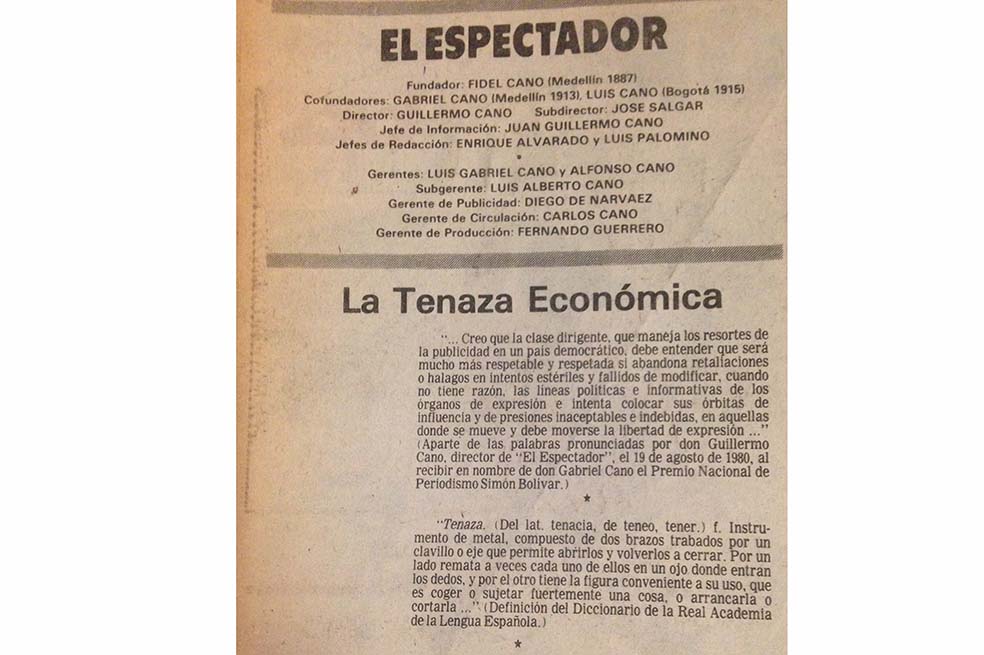 La posición de Guillermo Cano frente a la defraudación de 81.728 ahorradores privados