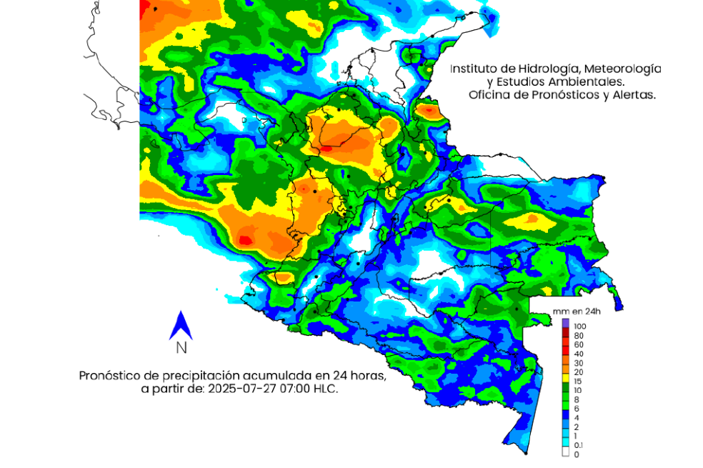 Este es el pronóstico del tiempo para el último fin de semana de julio
