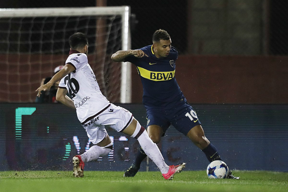 Con Cardona, Fabra y Barrios, Boca Juniors venció a Lanús