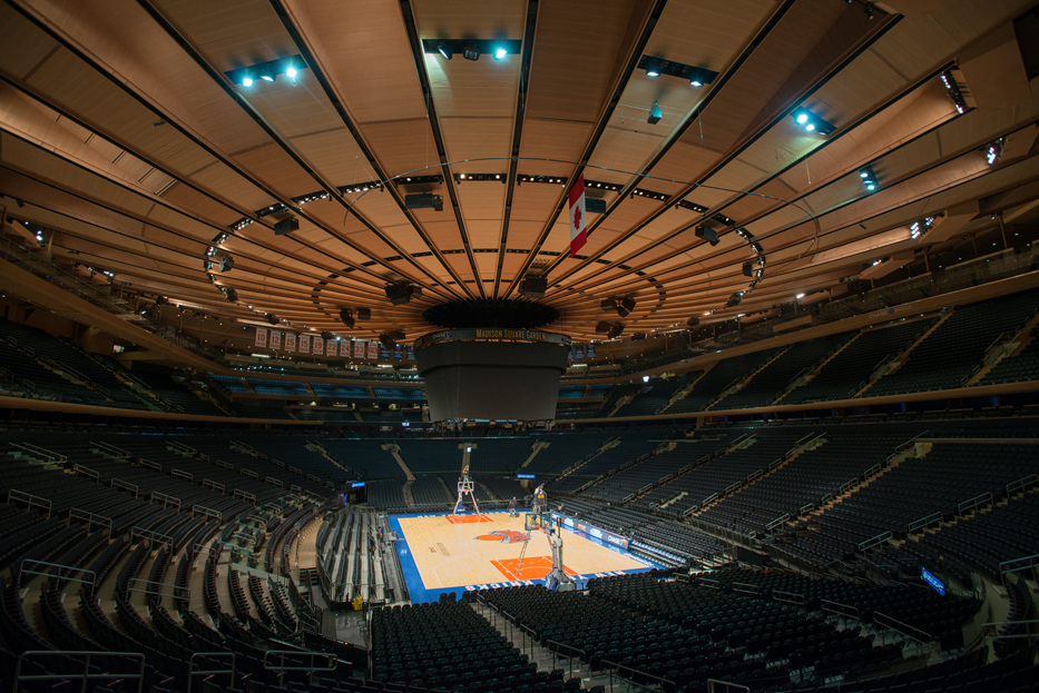 Madison Square Garden.