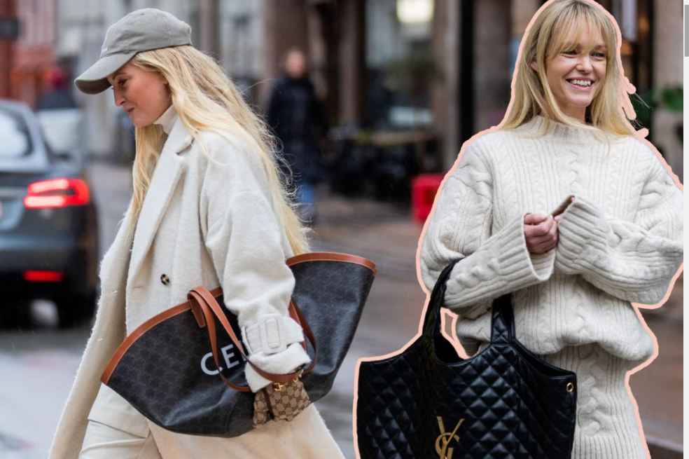 Bolso shopper tendencia de bolsos 2024 para la temporada invierno-otoño