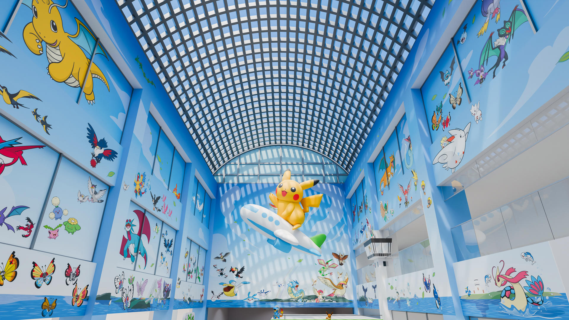 Así será el primer aeropuerto inspirado en Pokémon que abrirá en Japón en julio