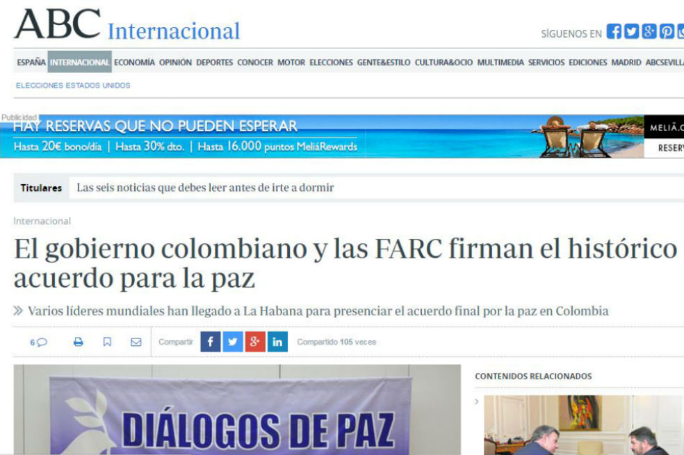 La prensa mundial pone sus ojos sobre Colombia