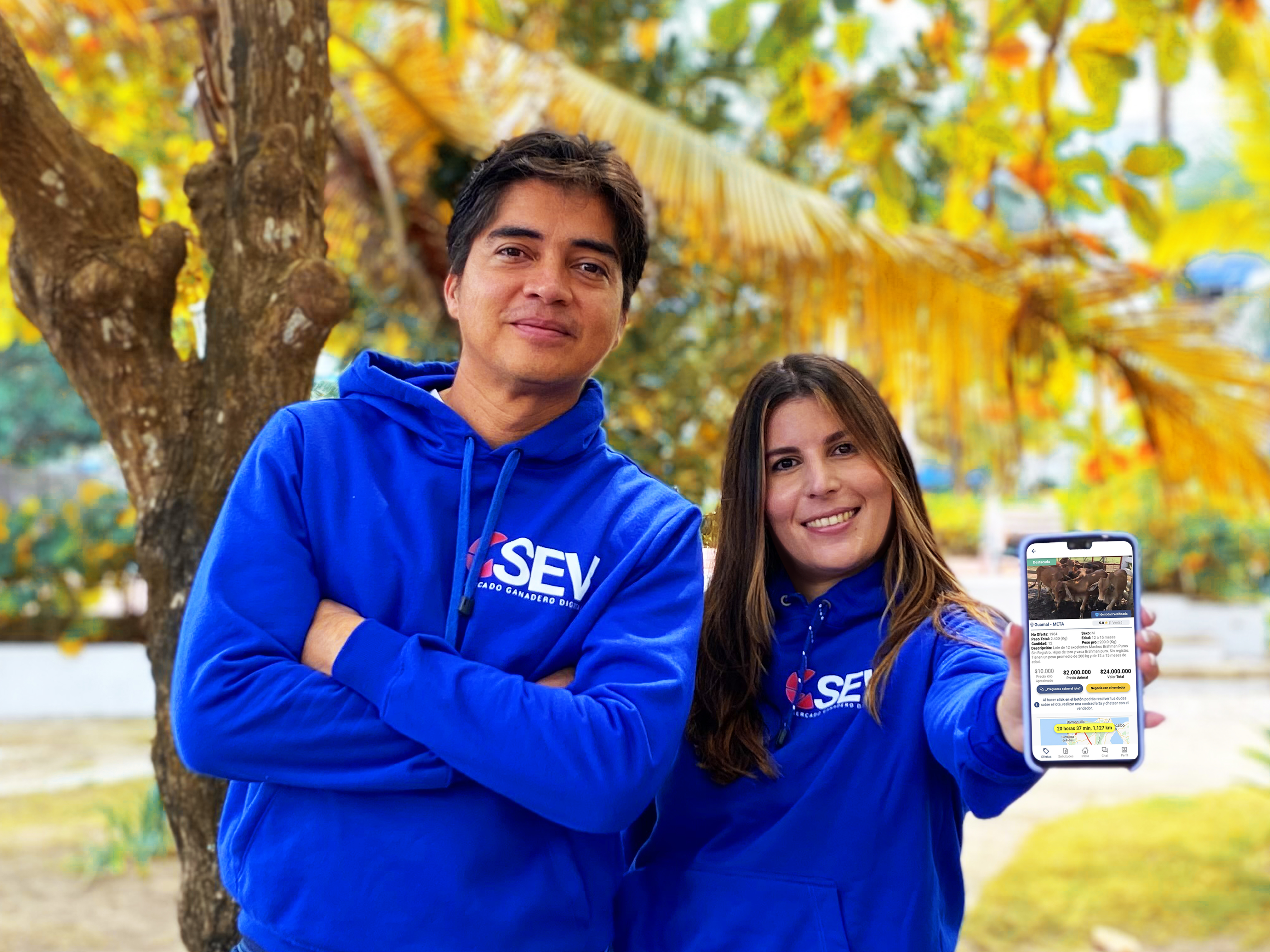 La pareja que digitalizó el comercio de ganado a través de un ‘marketplace’