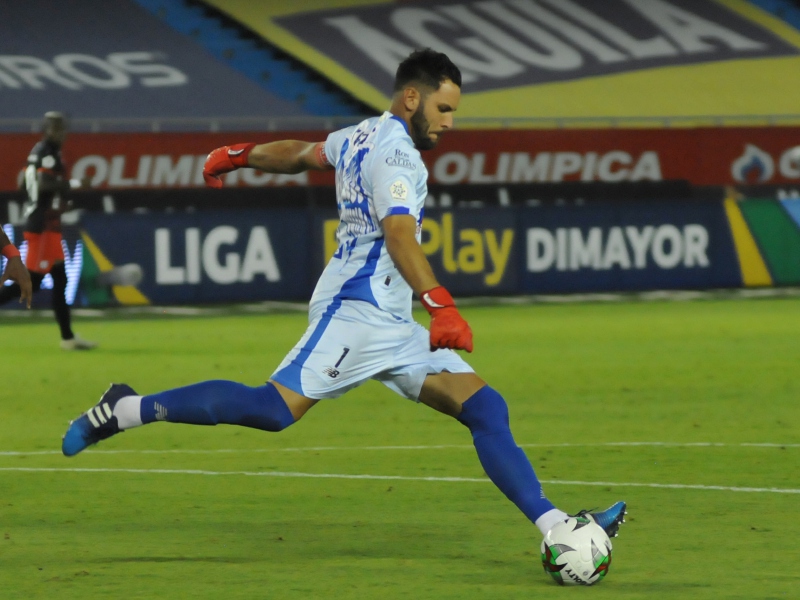 Sebastián Viera, arquero y capitán del Júnior, fue la figura en el triunfo ante América, por la Liga BetPlay.