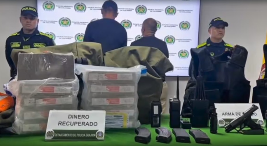 El prontuario de uno de los capturados por robo en el aeropuerto de Riohacha