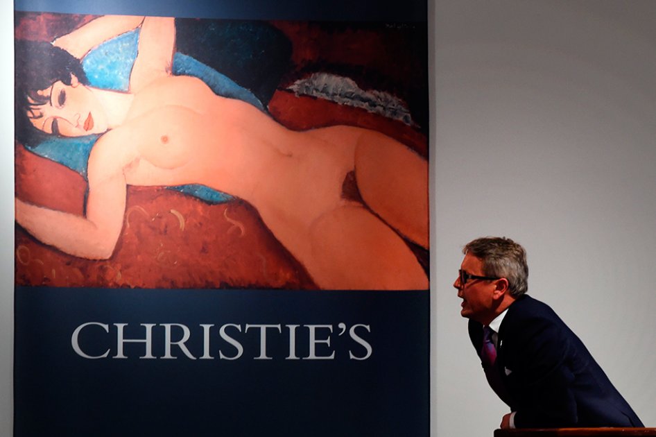 Precio récord de US$ 170,4 millones por desnudo de Modigliani