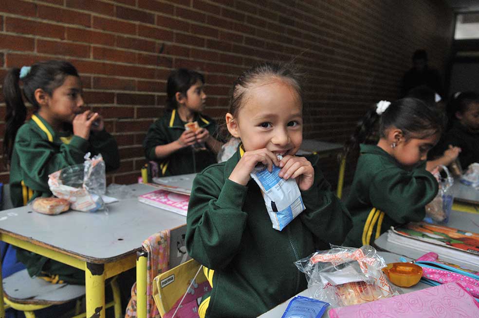 Secretaría de Educación reitera que Bogotá es modelo nacional en alimentación escolar