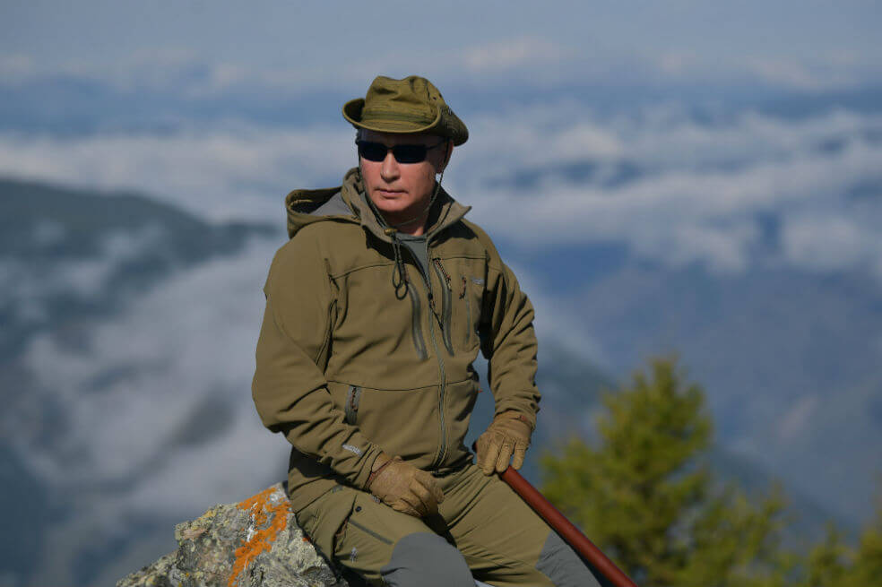 En fotos: Así celebró Vladimir Putin su cumpleaños en Siberia